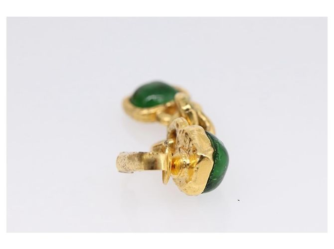 CHANEL Earring metal Gold Tone CC - vista 6