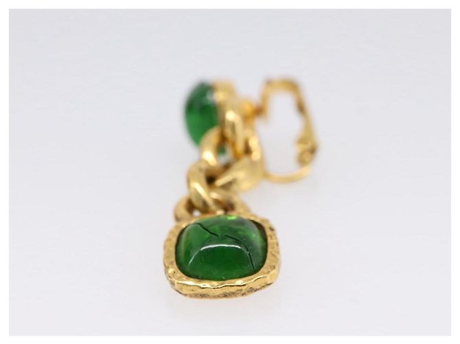 CHANEL Earring metal Gold Tone CC - vista 7