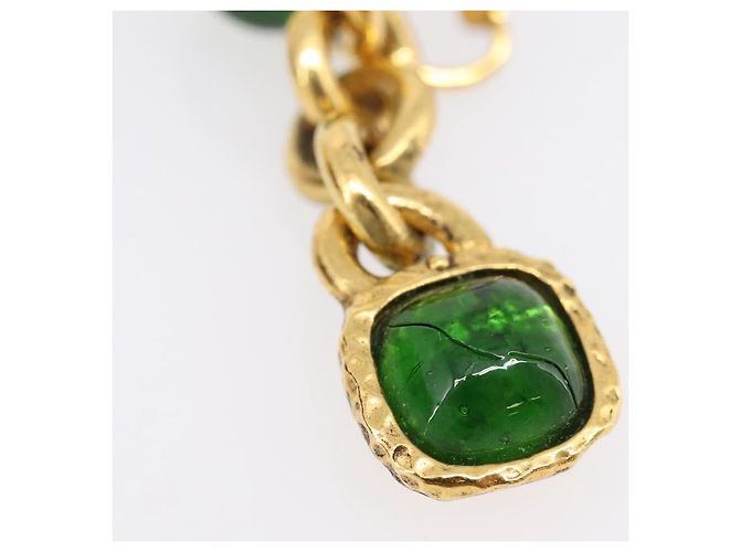 CHANEL Earring metal Gold Tone CC - vista 8