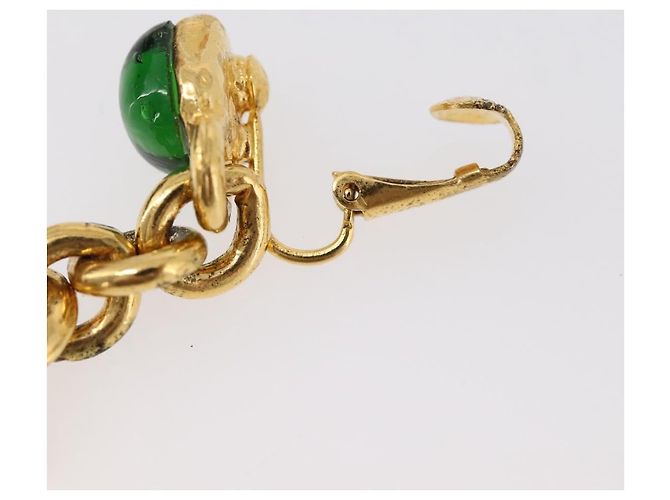 CHANEL Earring metal Gold Tone CC - vista 9