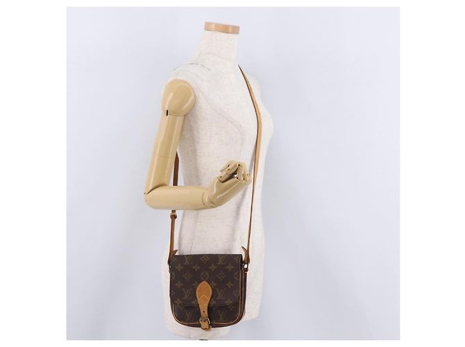 LOUIS VUITTON Monogram Cartouchiere PM Shoulder Bag M51254 LV - vista 28