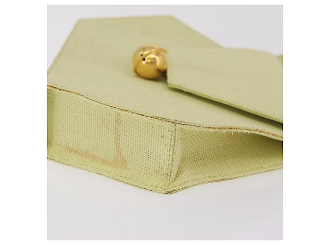 Céline CELINE Star Ball Shoulder Bag Raffia Green Gold - vista 4