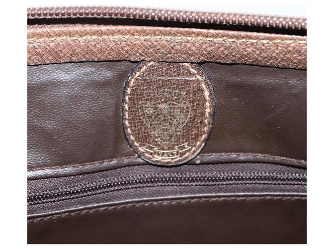 GUCCI GG Supreme Clutch Bag PVC Beige - Ansicht 12
