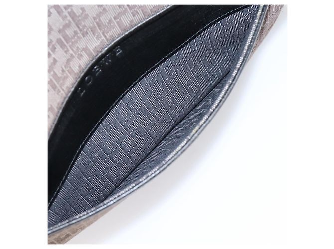 LOEWE Shoulder Bag Canvas Gray Silver - vista 23