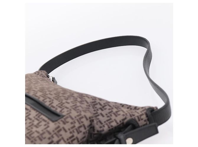 LOEWE Shoulder Bag Canvas Gray Silver - vista 8