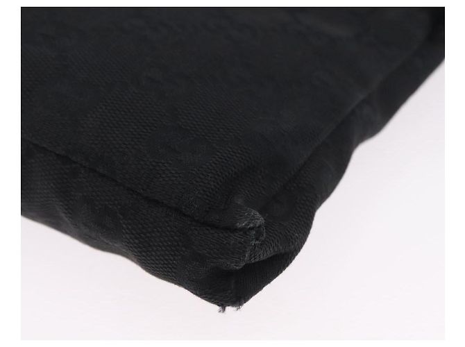 GUCCI GG Canvas Waist Bag Black Silver 28566 - vista 18