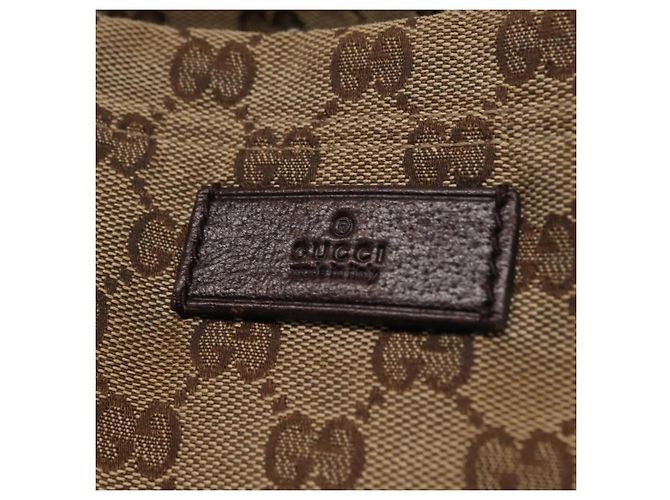 GUCCI GG Canvas Web Sherry Line Tote Bag Beige 189669 - vista 17