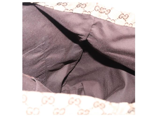 GUCCI GG Canvas Web Sherry Line Tote Bag Beige 189669 - vista 19