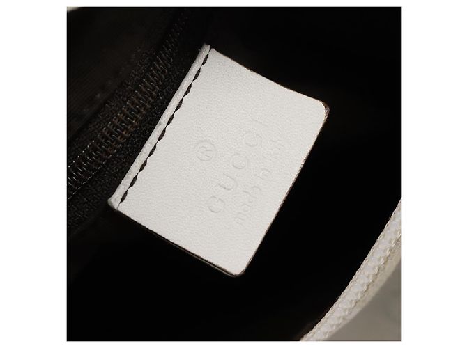 GUCCI Shoulder Bag GG Canvas White Gold 92699 - vista 19
