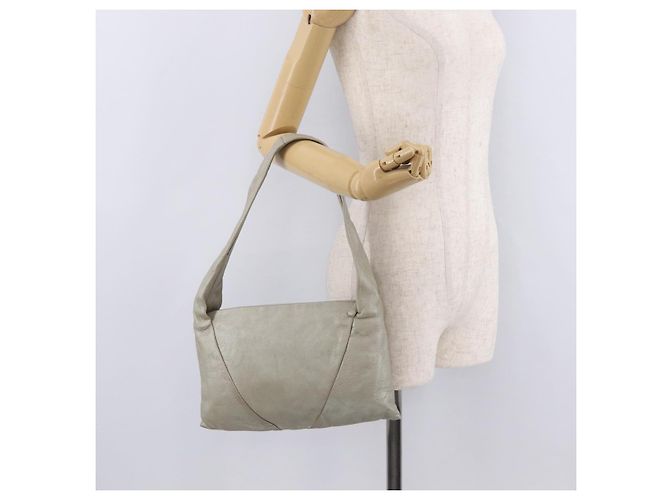 Bottega Veneta Hand Bag Leather Gray - vista 26