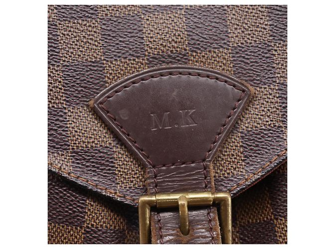 LOUIS VUITTON Damier Ebene Montsouris GM Backpack N51139 LV - vista 10