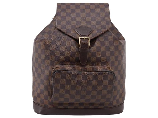 LOUIS VUITTON Damier Ebene Montsouris GM Backpack N51139 LV - vista 13