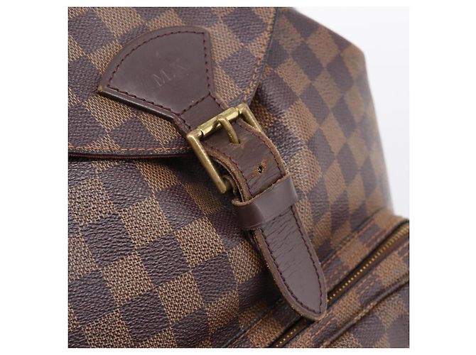 LOUIS VUITTON Damier Ebene Montsouris GM Backpack N51139 LV - vista 20