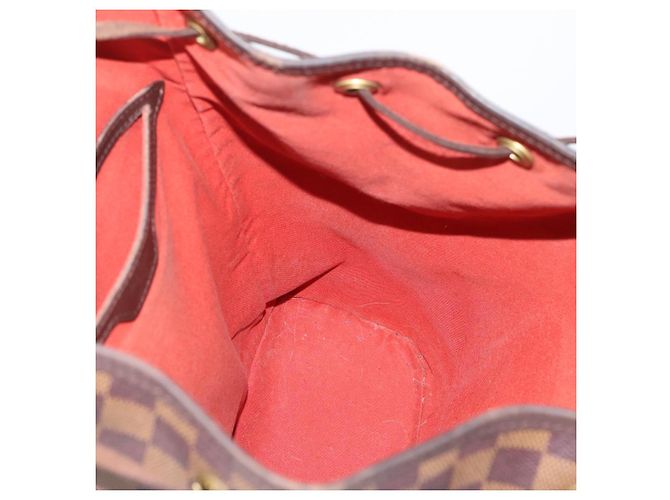 LOUIS VUITTON Damier Ebene Montsouris GM Backpack N51139 LV - vista 23