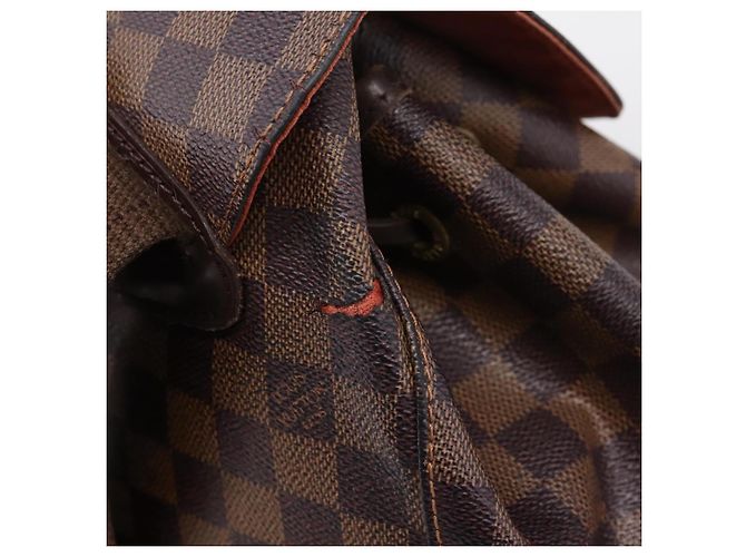 LOUIS VUITTON Damier Ebene Montsouris GM Backpack N51139 LV - vista 3