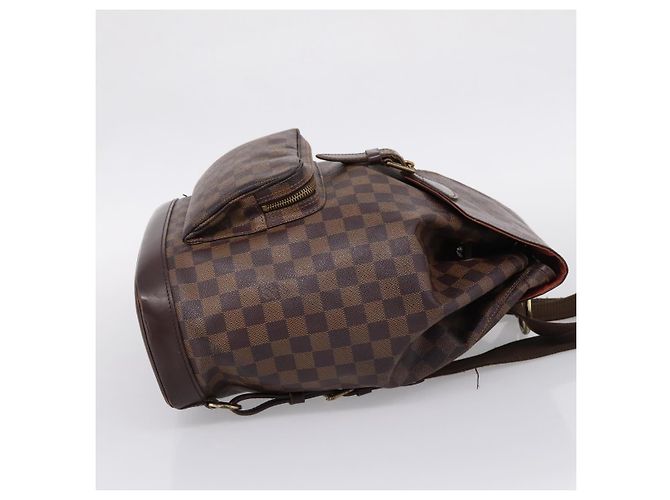 LOUIS VUITTON Damier Ebene Montsouris GM Backpack N51139 LV - vista 5