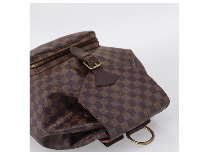 LOUIS VUITTON Damier Ebene Montsouris GM Backpack N51139 LV - vista 7