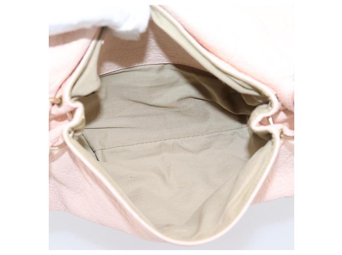 Chloé Chloe Lily Shoulder Bag Leather 2way Pink Gold - vista 11