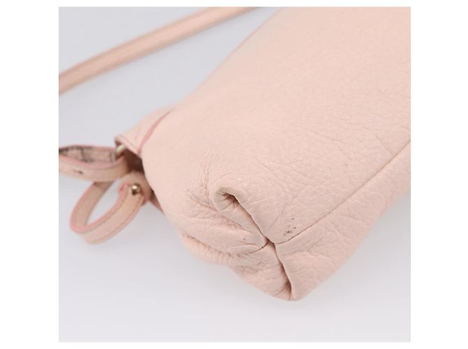 Chloé Chloe Lily Shoulder Bag Leather 2way Pink Gold - vista 18