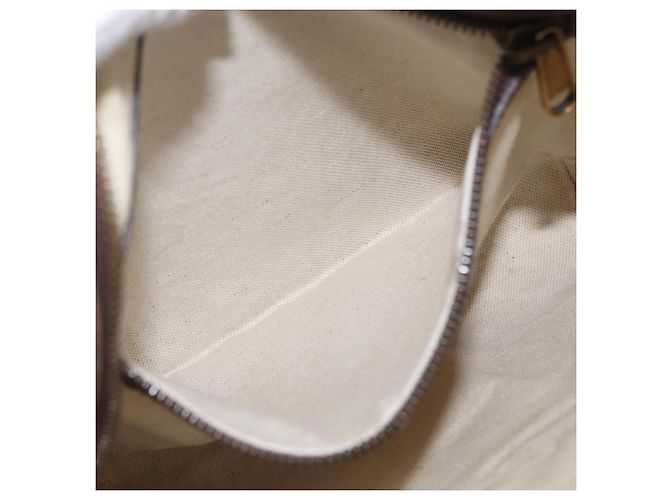 GUCCI GG Supreme Web Sherry Line Bag PVC Beige Gold 547926 - vista 28