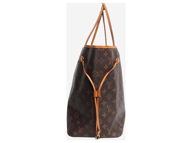 Louis Vuitton Borsa tote Neverfull GM Monogram vintage marrone - vista 2