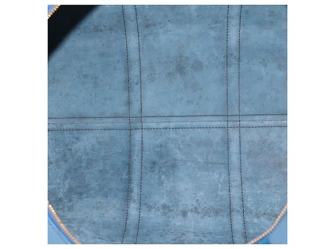 LOUIS VUITTON Epi Keepall 60 Boston Bag Blue M42945 LV - vista 11