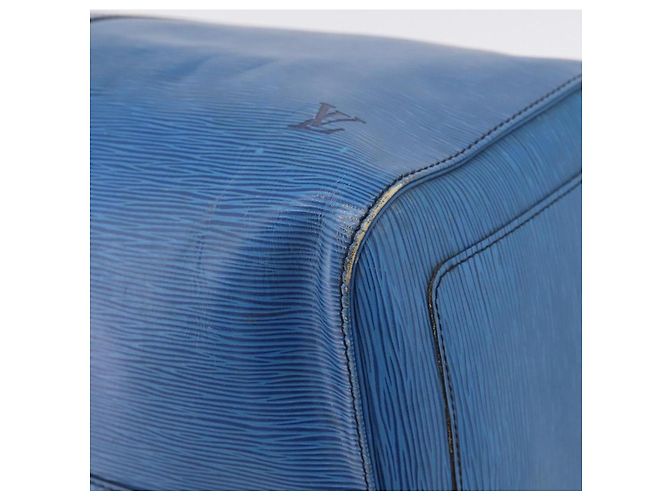 LOUIS VUITTON Epi Keepall 60 Boston Bag Blue M42945 LV - vista 15