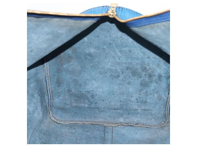 LOUIS VUITTON Epi Keepall 60 Boston Bag Blue M42945 LV - vista 22