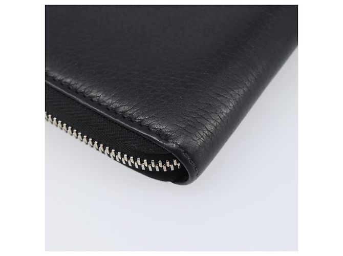 GUCCI Interlocking Web Sherry Line Wallet Leather Black 308796 - vista 11