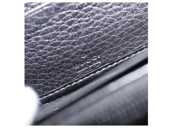 GUCCI Interlocking Web Sherry Line Wallet Leather Black 308796 - vista 15