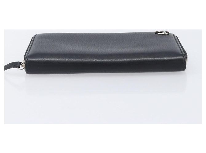 GUCCI Interlocking Web Sherry Line Wallet Leather Black 308796 - vista 7
