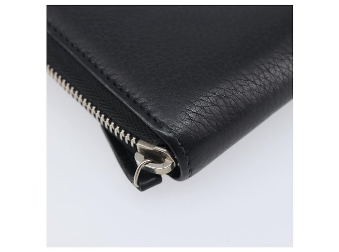 GUCCI Interlocking Web Sherry Line Wallet Leather Black 308796 - vista 9
