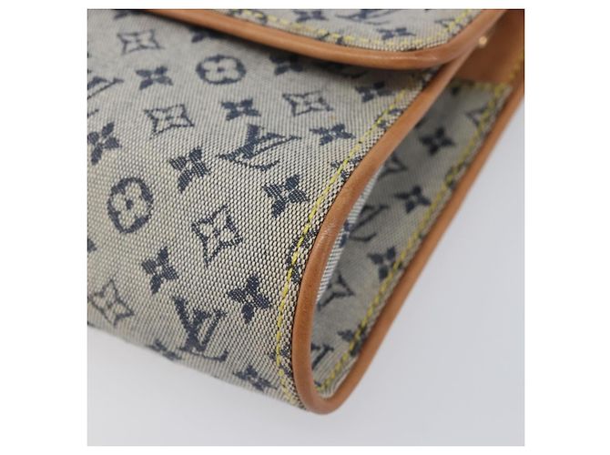 LOUIS VUITTON Monogram Mini Camille Chain Bag Blue M92002 LV - vista 13