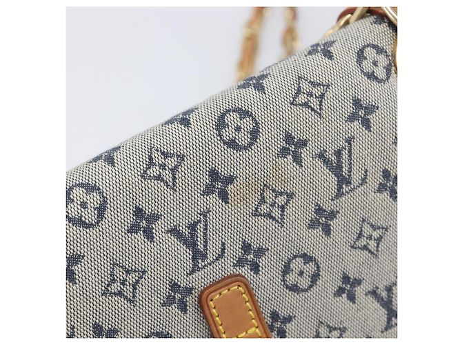 LOUIS VUITTON Monogram Mini Camille Chain Bag Blue M92002 LV - vista 17