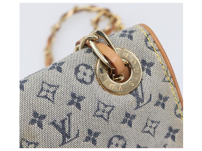 LOUIS VUITTON Monogram Mini Camille Chain Bag Blue M92002 LV - vista 19