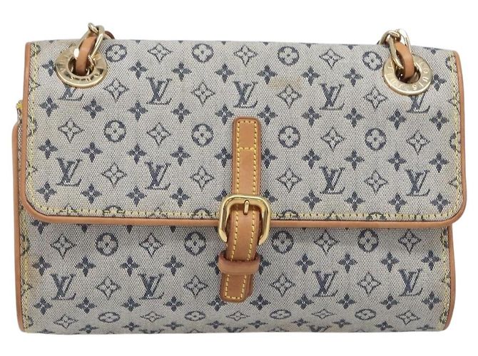 LOUIS VUITTON Monogram Mini Camille Chain Bag Blue M92002 LV - vista 2