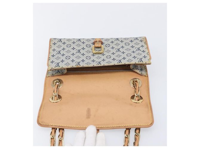 LOUIS VUITTON Monogram Mini Camille Chain Bag Blue M92002 LV - vista 21