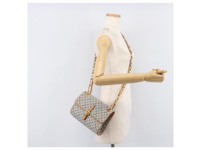 LOUIS VUITTON Monogram Mini Camille Chain Bag Blue M92002 LV - vista 30