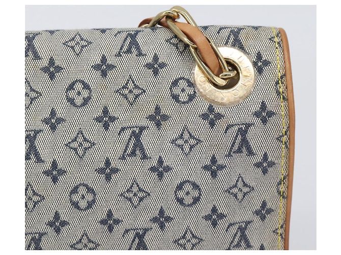LOUIS VUITTON Monogram Mini Camille Chain Bag Blue M92002 LV - vista 4
