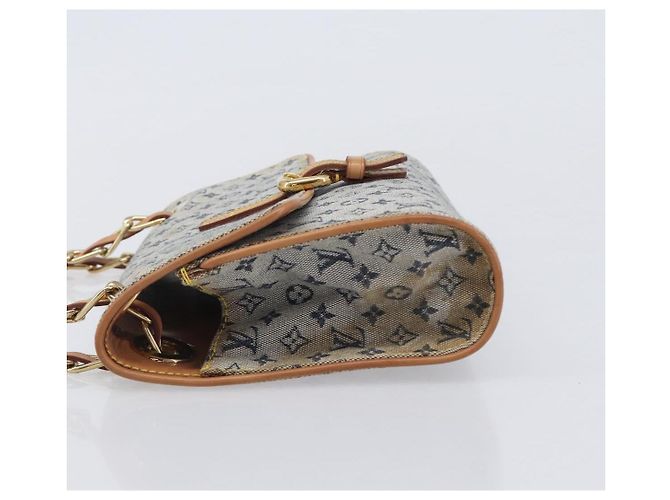 LOUIS VUITTON Monogram Mini Camille Chain Bag Blue M92002 LV - vista 6