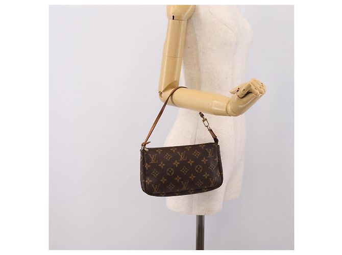 LOUIS VUITTON Monogram Pochette Accessoires Pouch M51980 LV - vista 21
