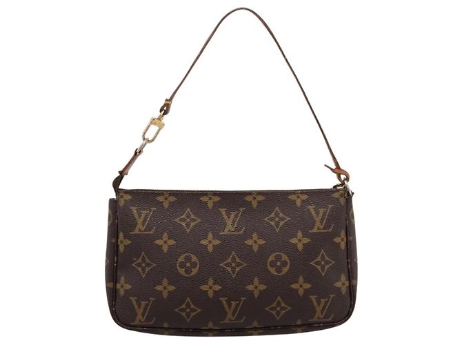 LOUIS VUITTON Monogram Pochette Accessoires Pouch M51980 LV - vista 3