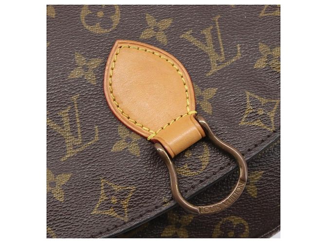Saint-Cloud LOUIS VUITTON Monogram Saint Cloud MM Shoulder Bag M51243 LV - vista 17