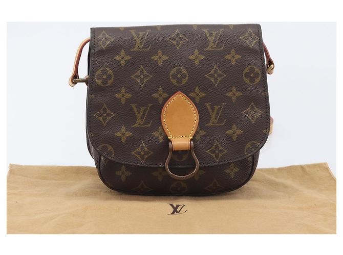Saint-Cloud LOUIS VUITTON Monogram Saint Cloud MM Shoulder Bag M51243 LV - vista 28