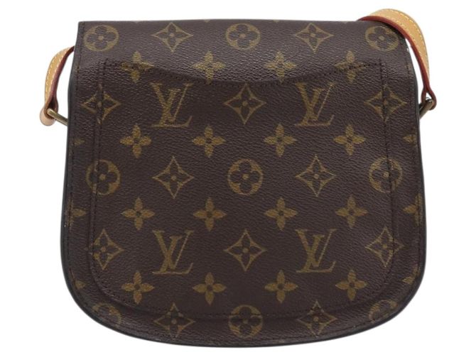 Saint-Cloud LOUIS VUITTON Monogram Saint Cloud MM Shoulder Bag M51243 LV - vista 3