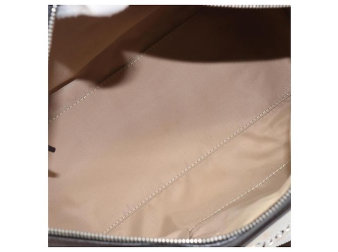 Christian Dior Trotter Canvas Hand Bag Beige Silver - vista 10