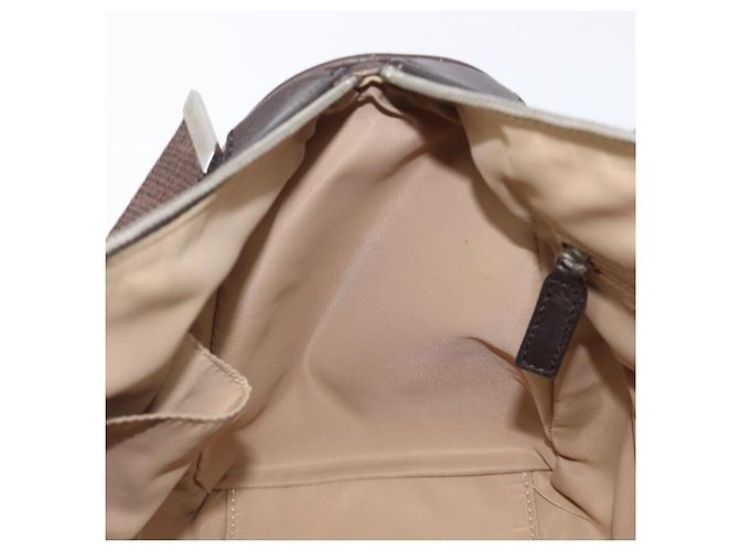 Christian Dior Trotter Canvas Hand Bag Beige Silver - vista 23