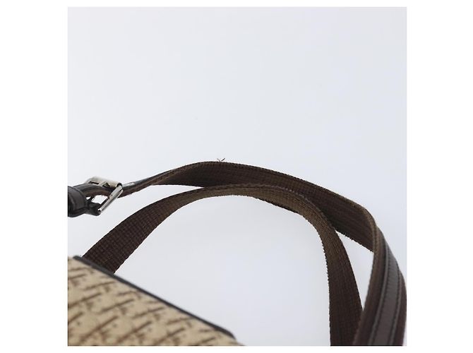 Christian Dior Trotter Canvas Hand Bag Beige Silver - vista 8