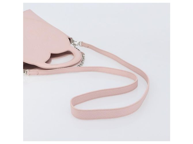 Tiffany & Co TIFFANY&Co. Return to Chain Shoulder Bag Leather 2way Pink Silver - vista 10