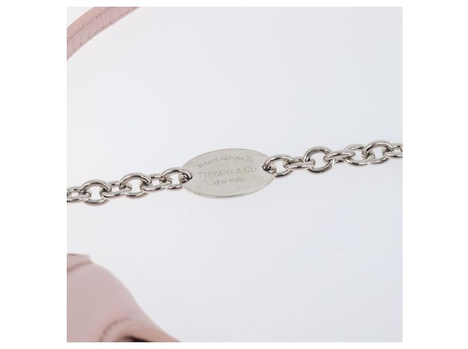 Tiffany & Co TIFFANY&Co. Return to Chain Shoulder Bag Leather 2way Pink Silver - vista 16